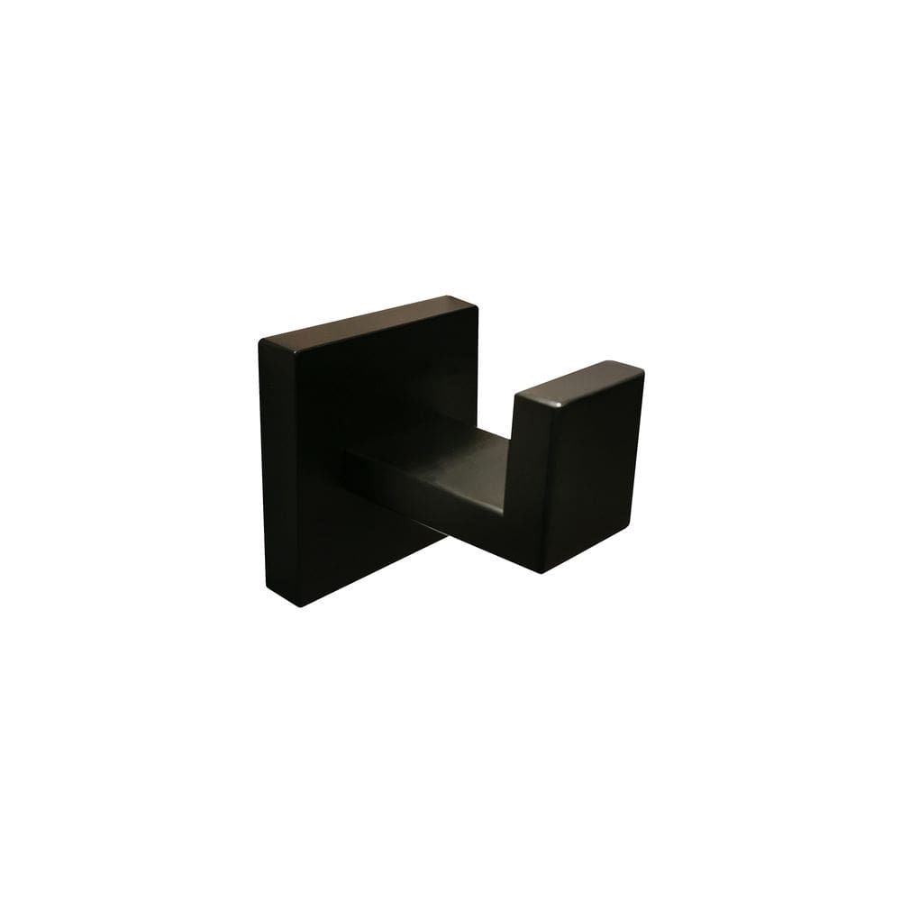 Gancho Quadrado Inox Preto