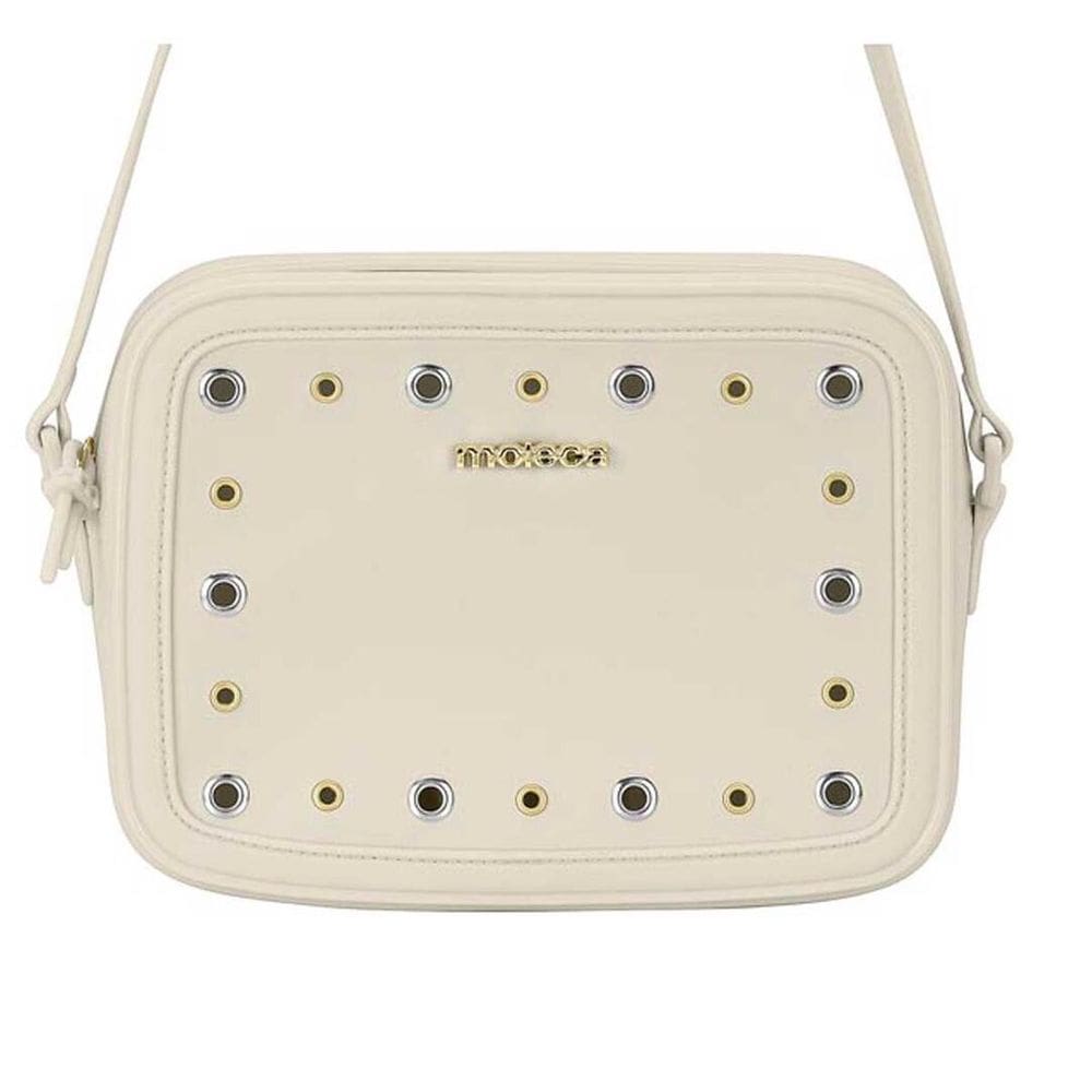 Bolsa Feminina Moleca Tiracolo Detalhe Em Ilhós