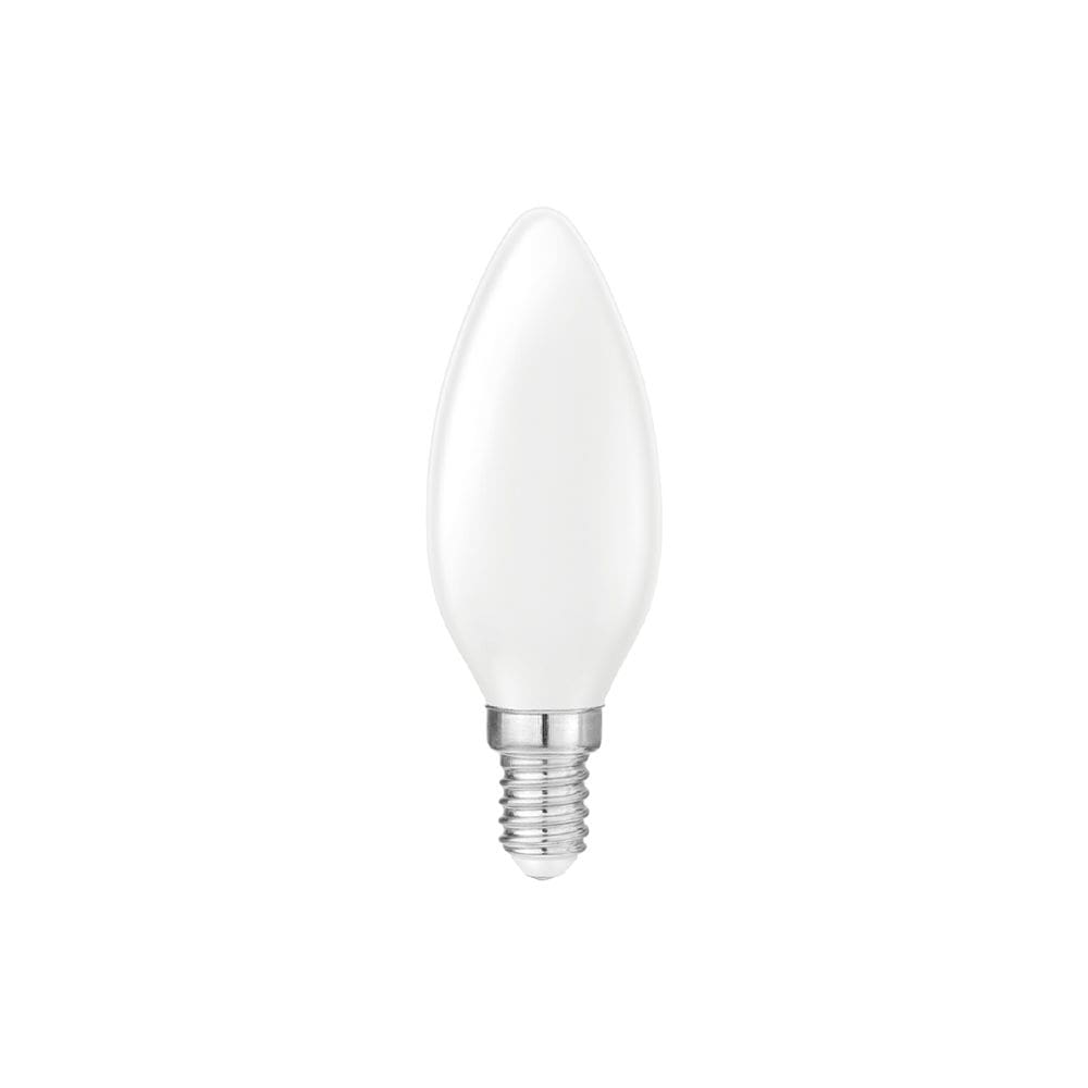 Lâmpada Led Save Energy Filamento Vela Milky C35 IP65 4W E14 Bivolt