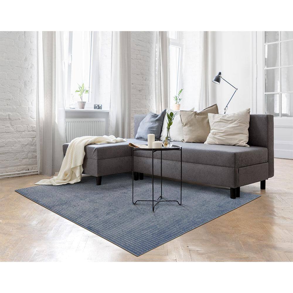 Tapete Para Sala Mariana Cobalto 1,00x1,50 São Carlos