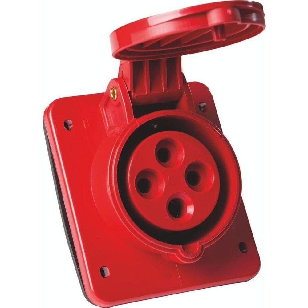 Tomada De Embutir Industrial 3p+t 32 A 380-415 Vca 6 H - Tramontina