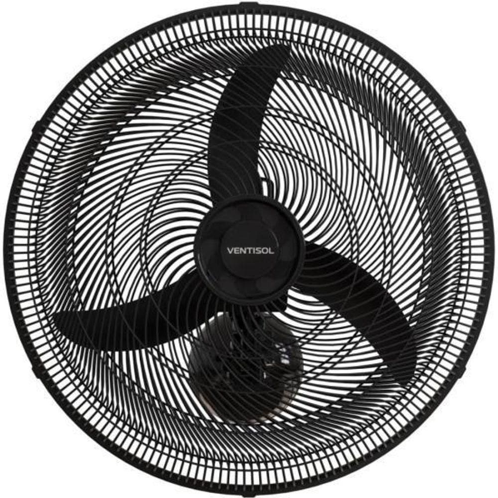 Ventilador De Parede Ventisol New 50cm Preto 110V