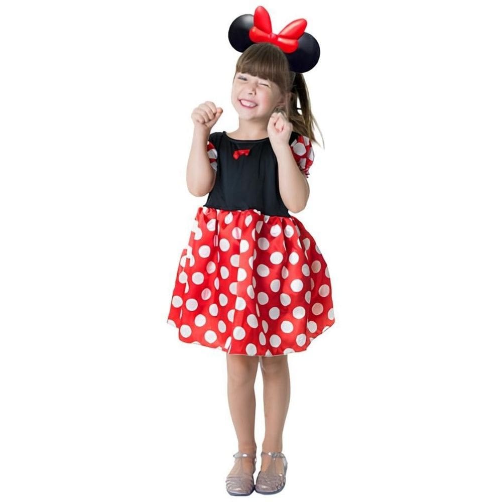 Fantasia Infantil Ursinha Mix Com Tiara