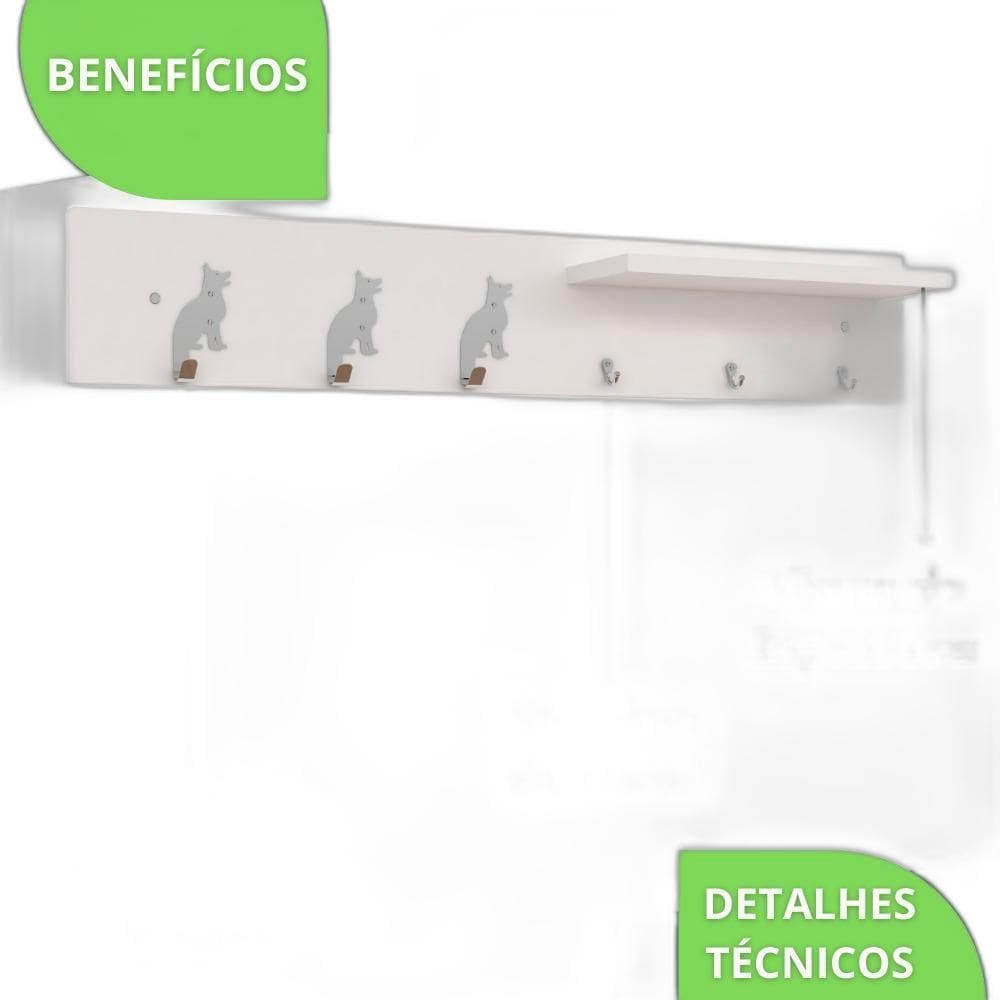 Porta Chaves De Parede Porta Chaveiro Organizador B.B.C.C