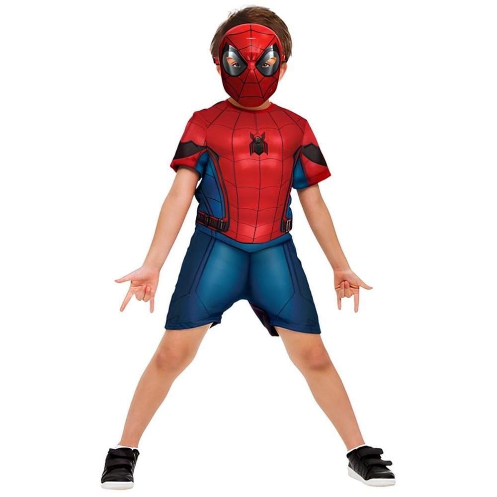 Fantasia Infantil Homem Aranha Filme Curta Com Máscara