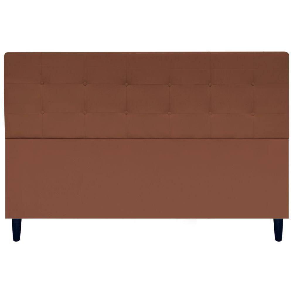Cabeceira Cama Ivy King Ivy 195 Cm Suede Terracota, Suede