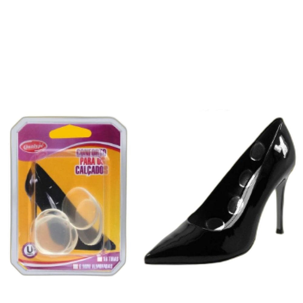 Mini Pastilhas de Conforto Silicone Adesiva Transp