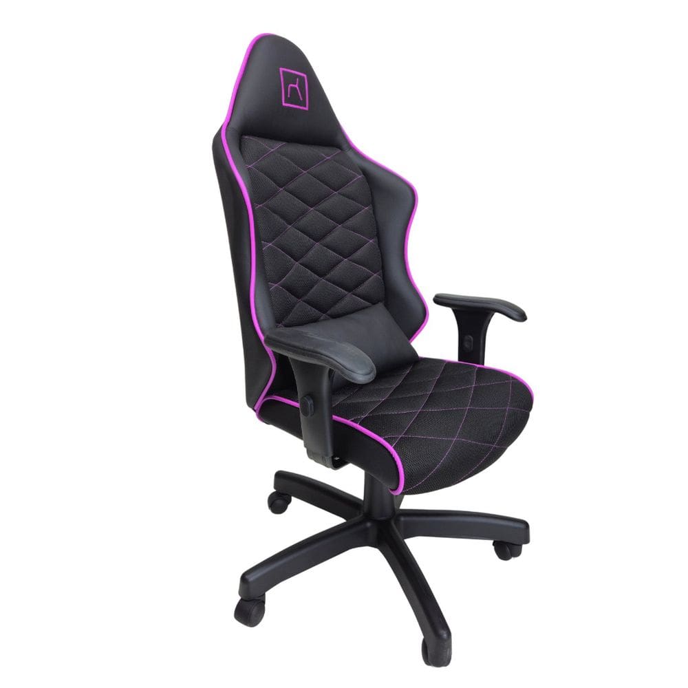 Cadeira para Escritório Gamer 126cm X 66cm X 46cm Rosa