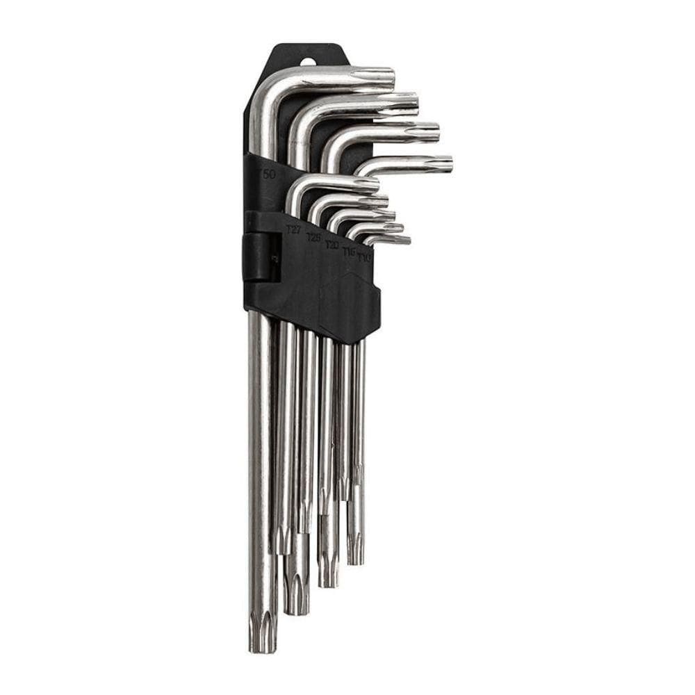Jogo De Chaves Torx Longa C/ 9 Pecas