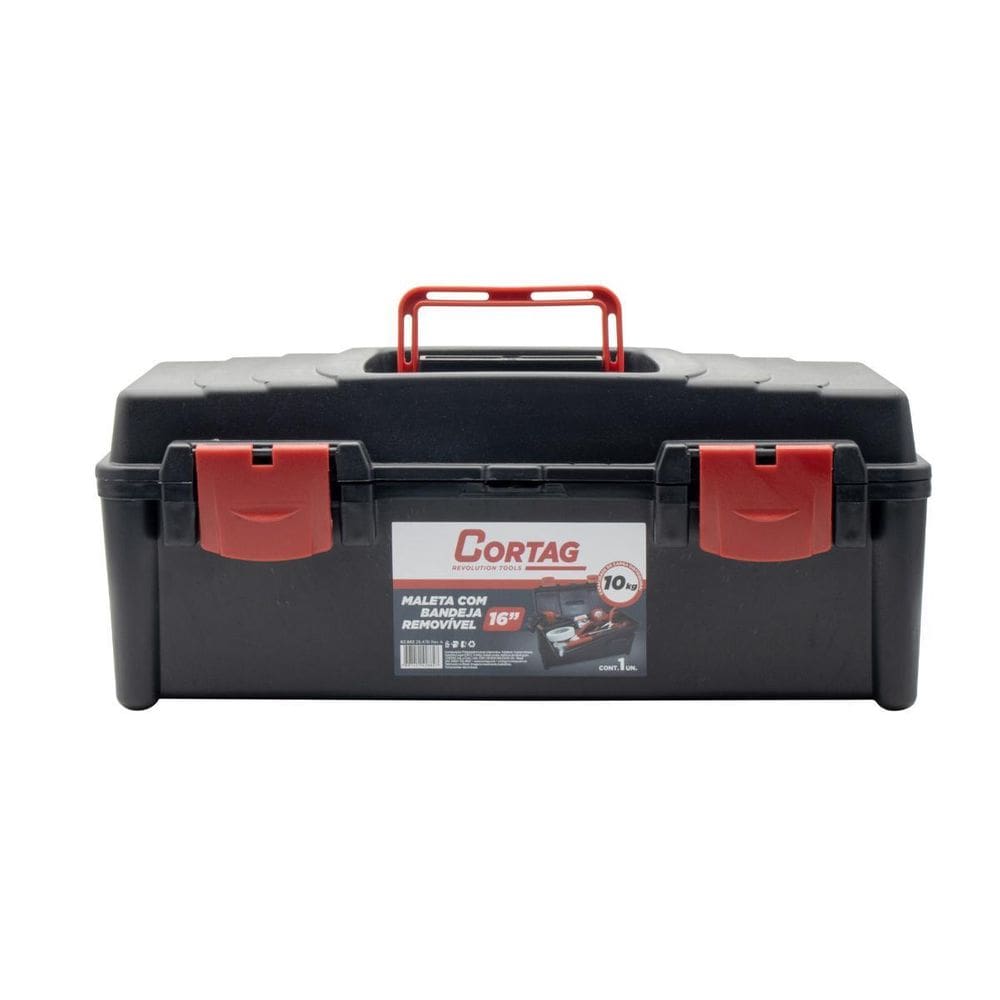 Maleta Com Bandeja Removível 16`` - 10Kg 62882 - Cortag