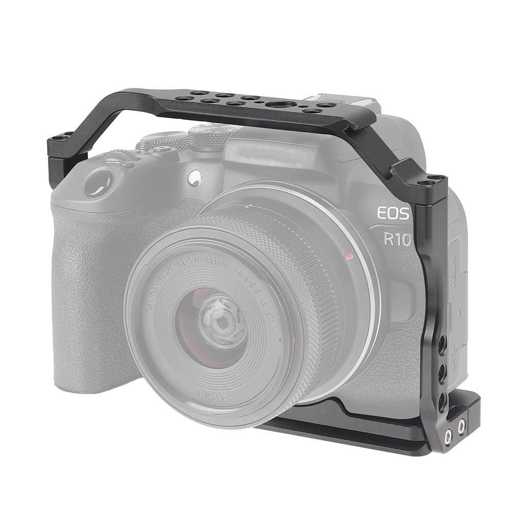 Gaiola Cage Mamen Eos-R10 Para Câmera Canon R10 Mirrorless