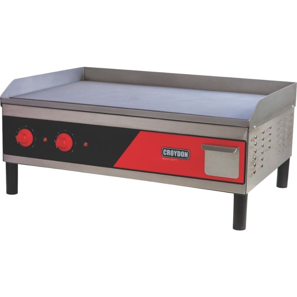 Chapa Elétrica 80x40cm CE08 Inox Croydon 220V
