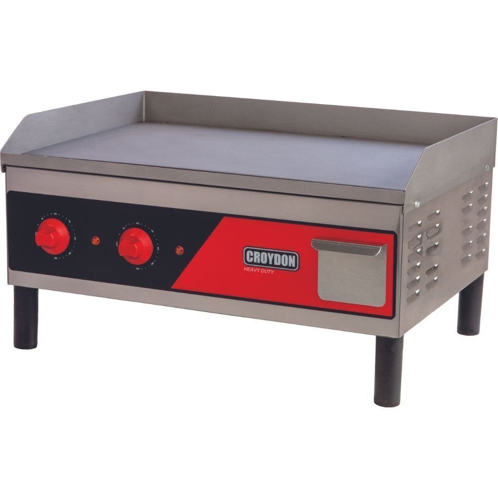 Chapa Elétrica 64x40cm CE06 Inox Croydon 220V