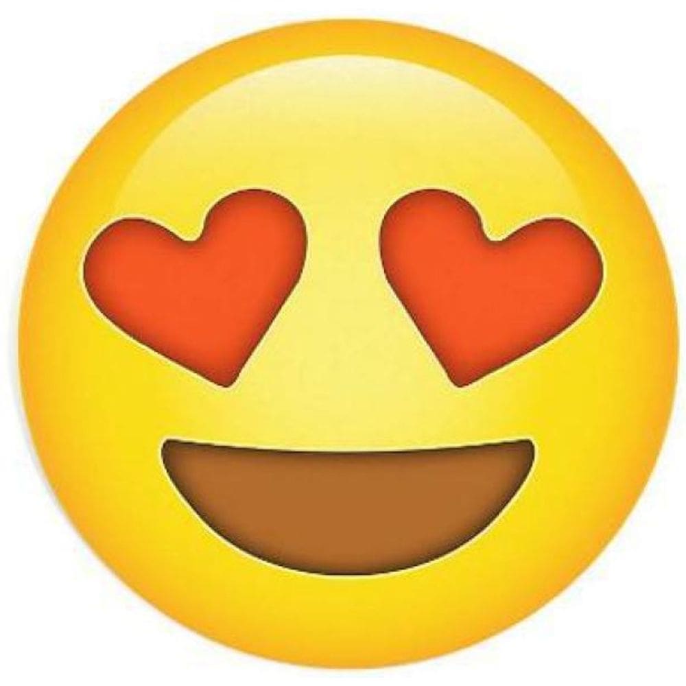 Mousepad Decor Colorfun Emoticon Apaixonado