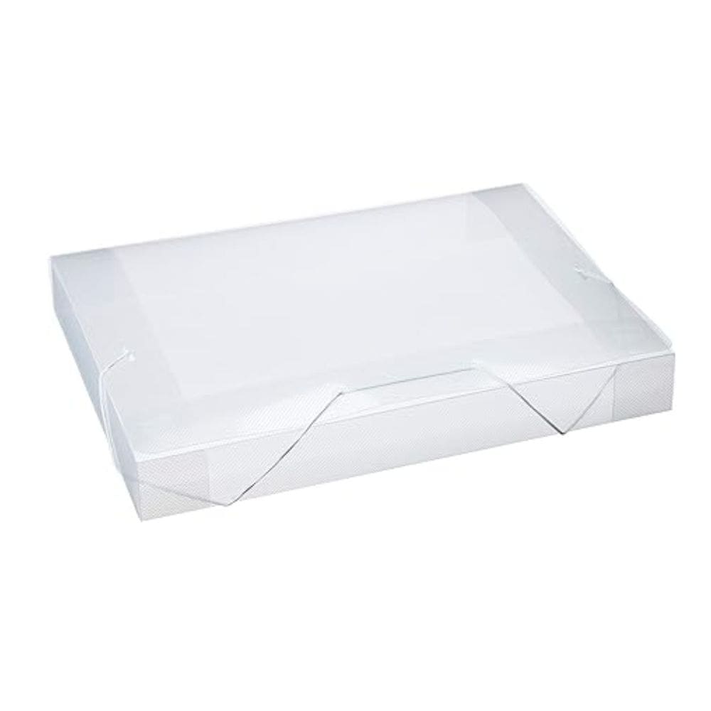 Pasta Aba Elastica Plastica Oficio 40Mm Cristal - Acp