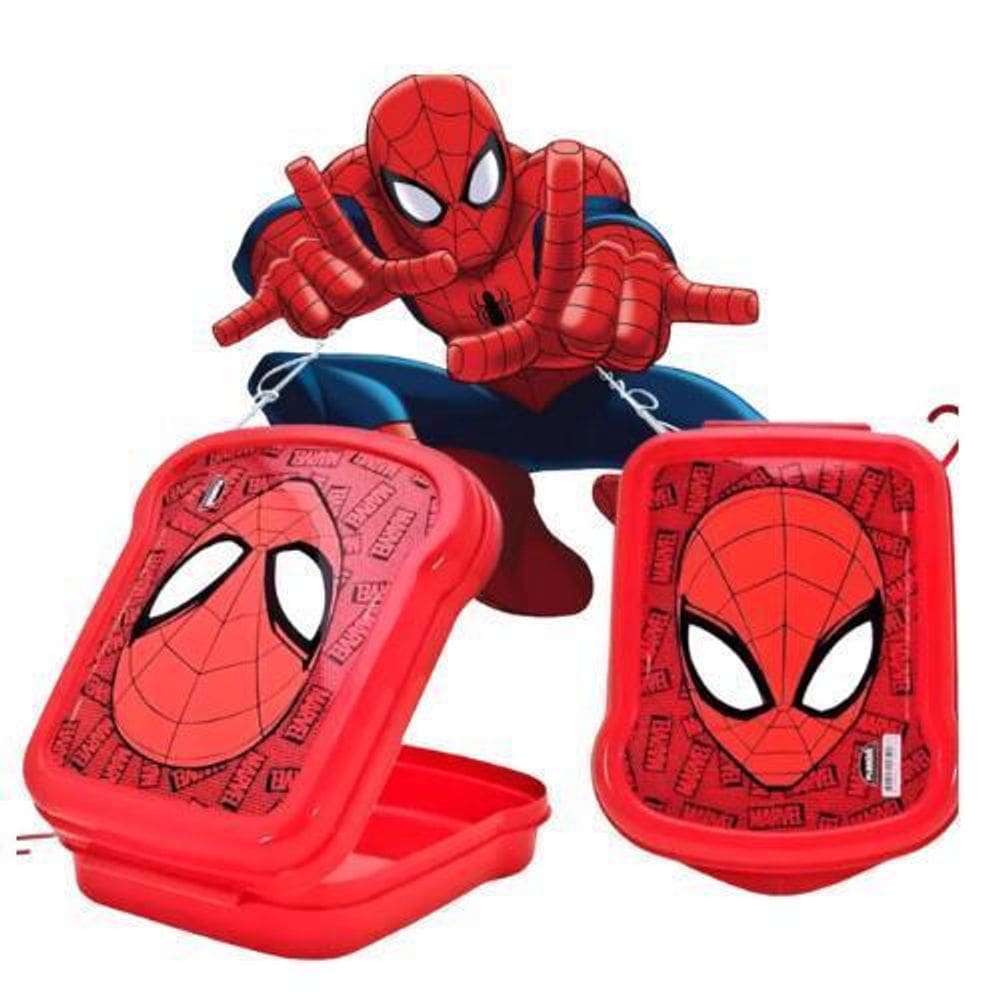 Sanduicheira Infantil De Plástico Homem- Aranha - Plasútil