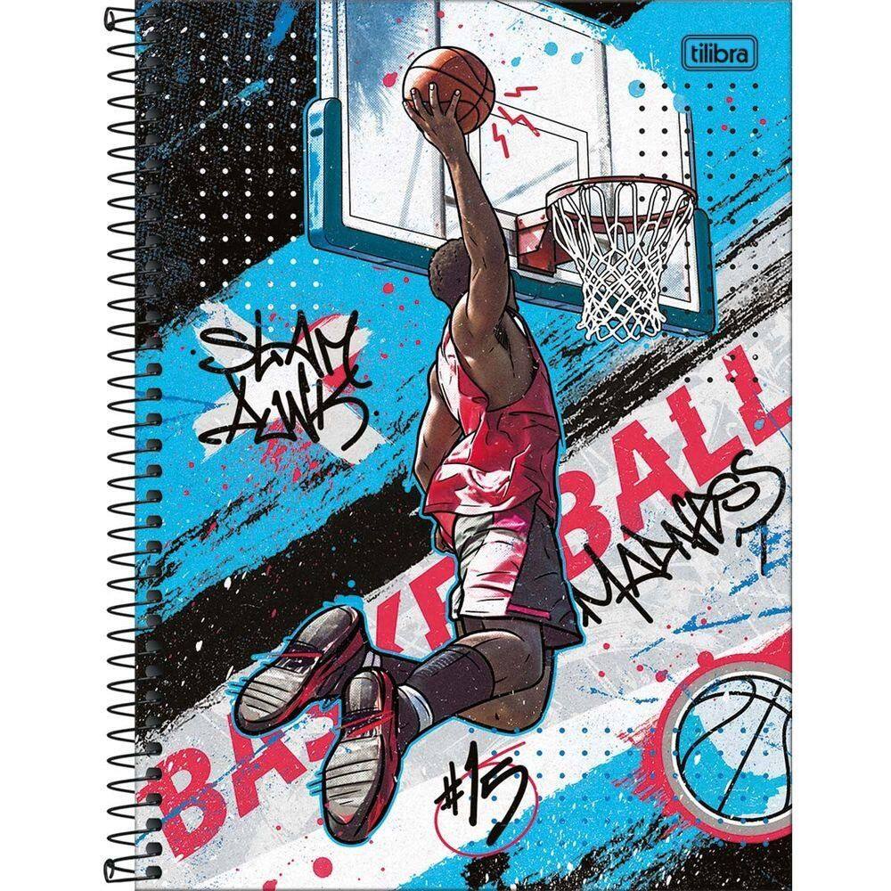 Caderno Univ. 1 Matéria 80 Folhas Do It Basquete - Tilibra