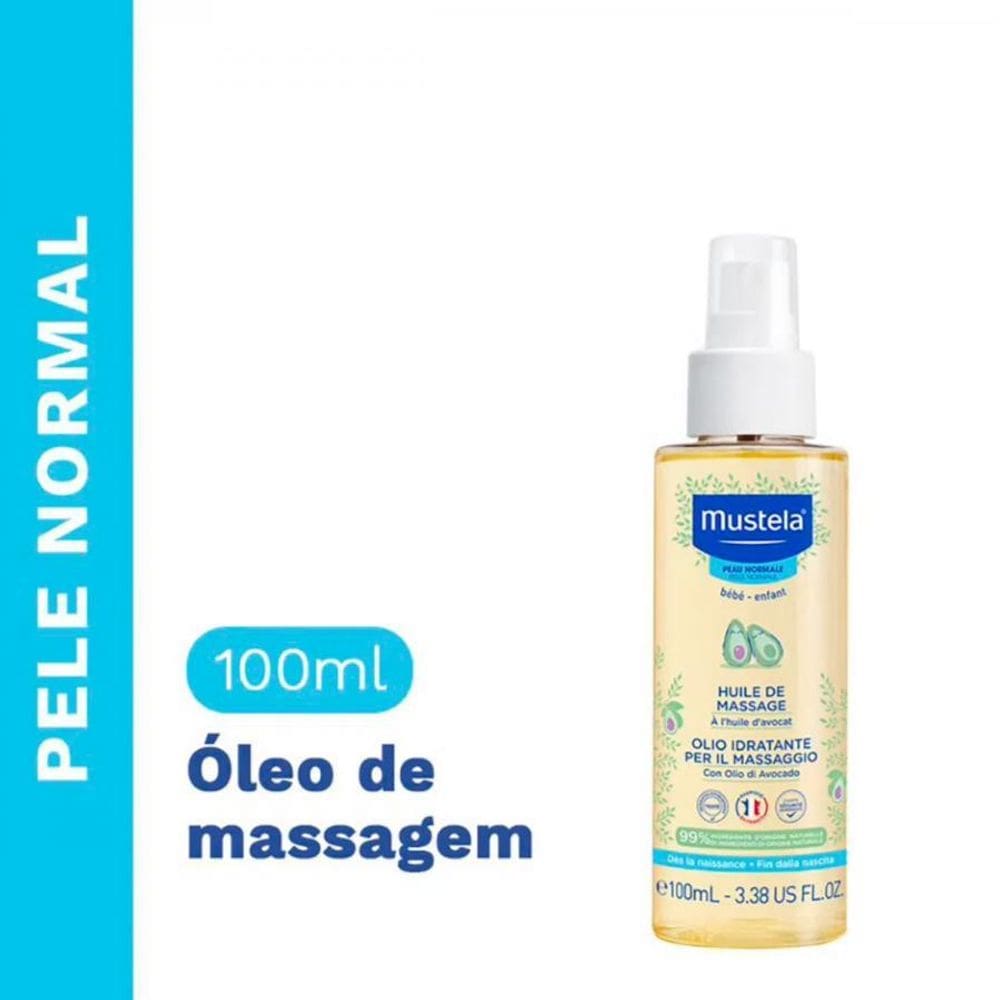 Mustela Oleo De Massagem 100Ml