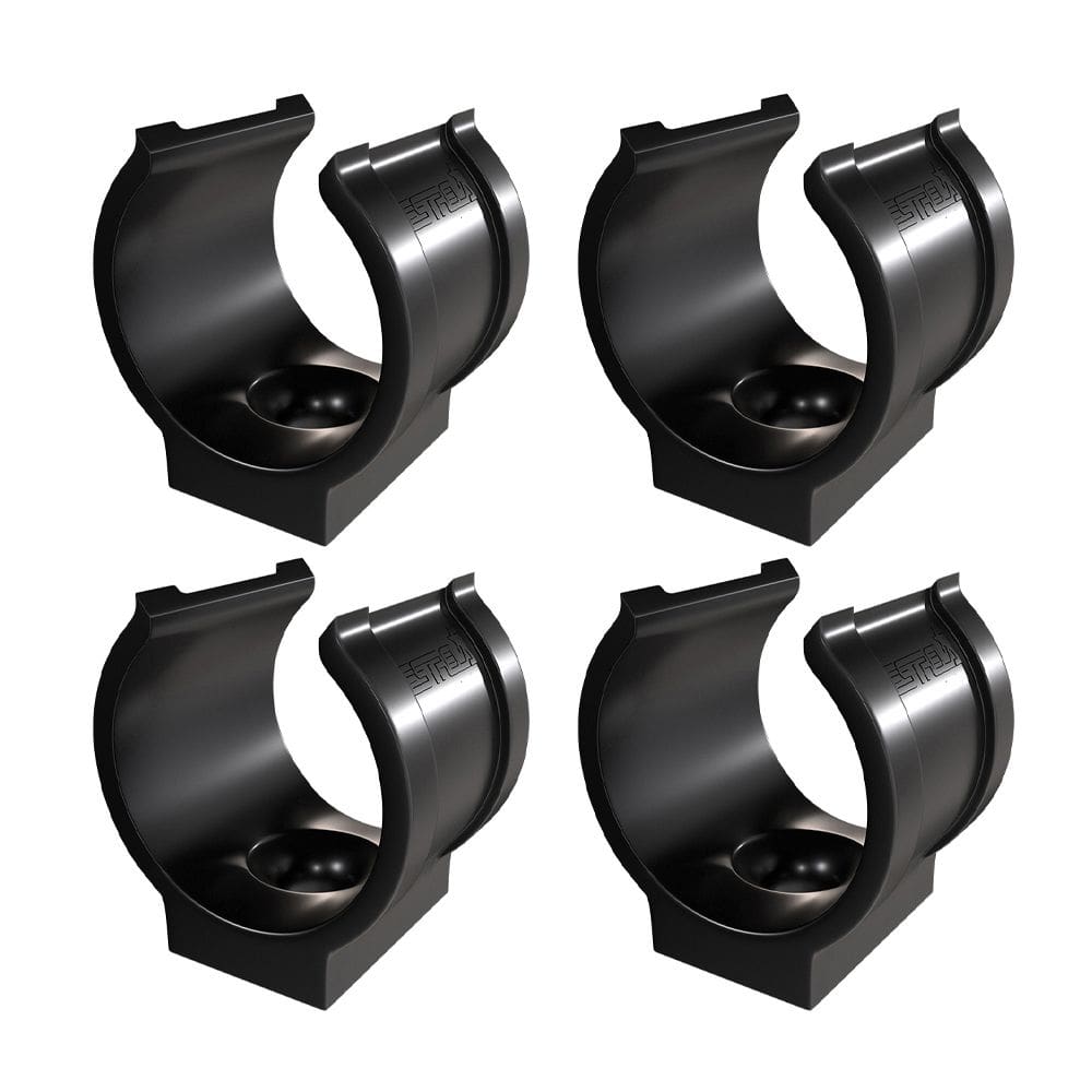 Kit 8 Abraçadeira Impacto Cano Tubo 20mm 1/2`` Preta Estrela
