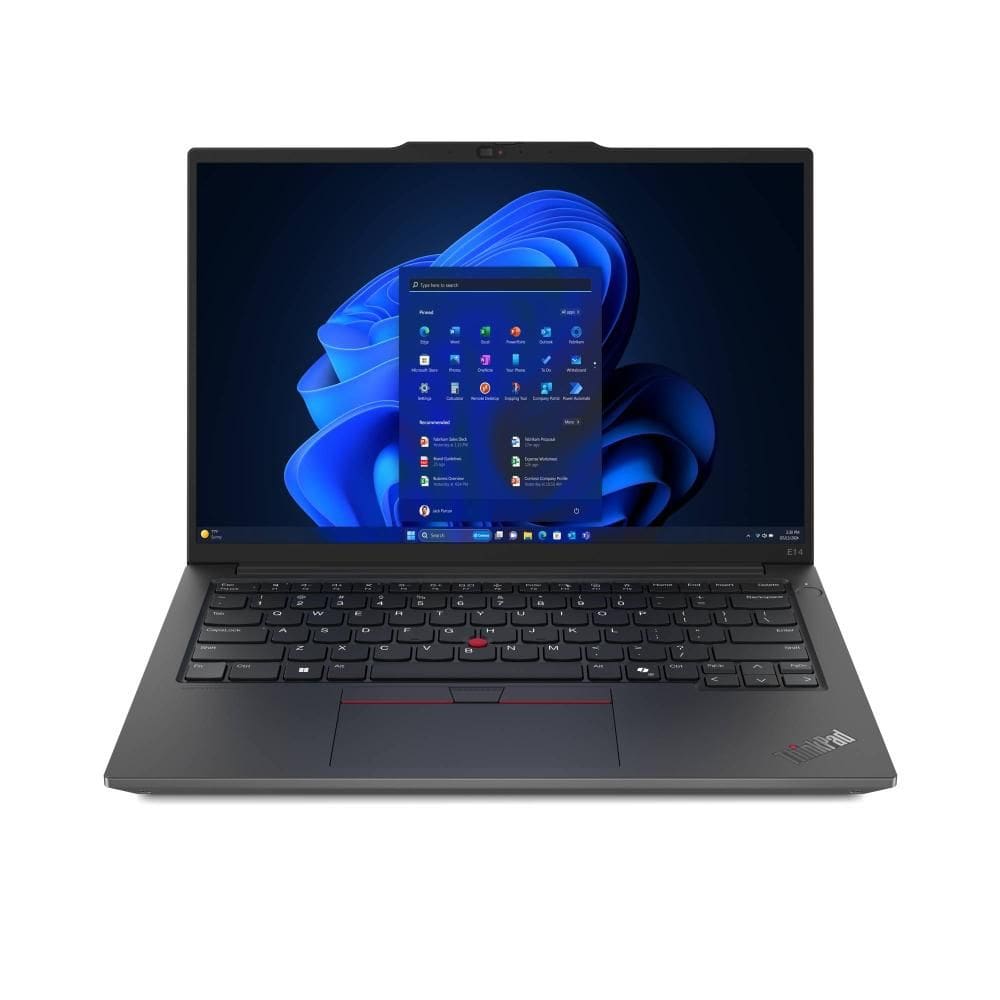 Notebook Lenovo ThinkPad E14 Intel Core Ultra 7 155U 32GB 1TB SSD Windows 11 Pro - 21M80010BO Preto