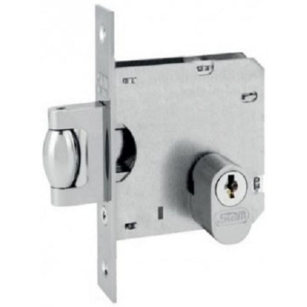 Fechadura Stam 1005 Inox Roseta - Design Exclusivo