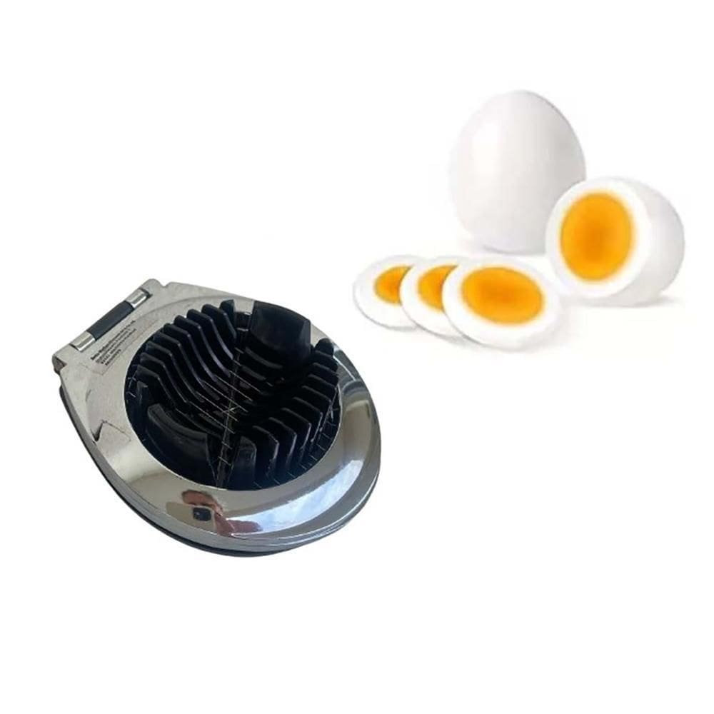Cortador Fatiador De Ovos Em Aço Inox Multiuso Luxo Ernesto
