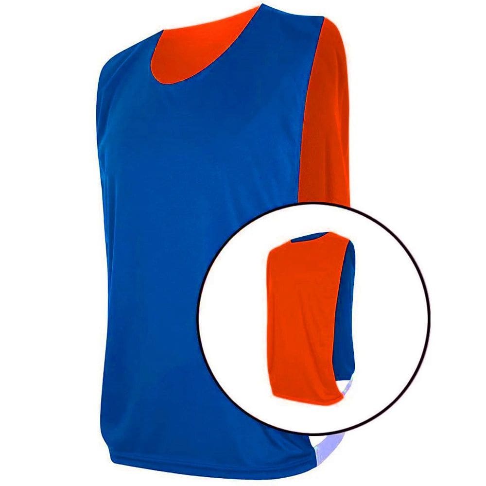 Colete de Treino Dupla Face TRB Azul e Laranja