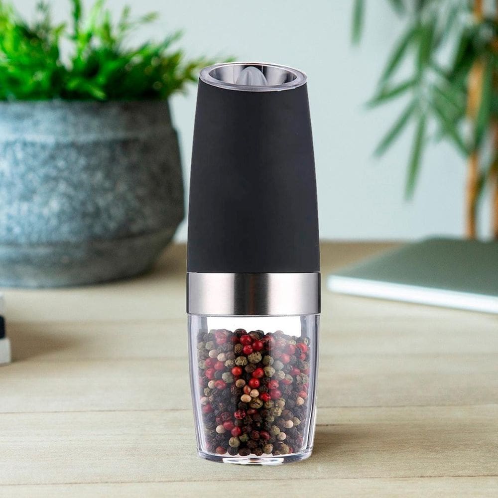 Moedor Elétrico Moer Grãos Café Pimenta E Sal Na Cozinha