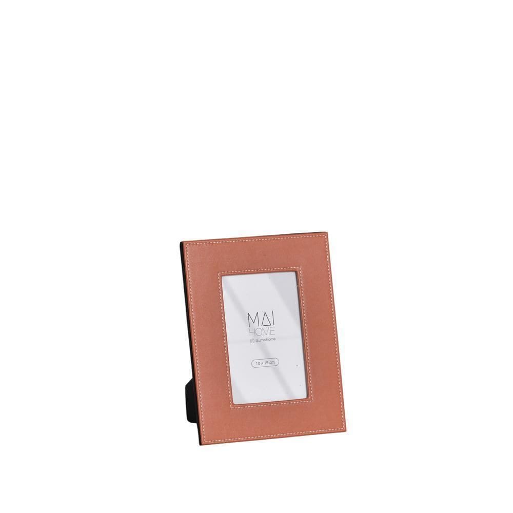 Porta Retrato Minjoon Laranja 10X15 Mdf