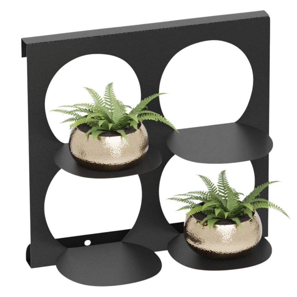 Suporte De Parede Para Vaso Em Ferro Plantas Decoração