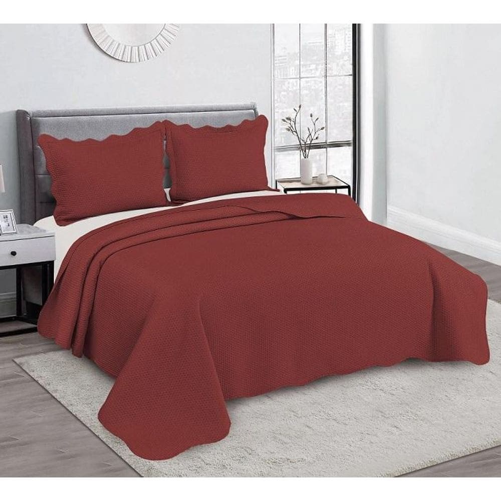 Colcha Cobre Leito Bullet Casal 2,20X2,40 Camesa