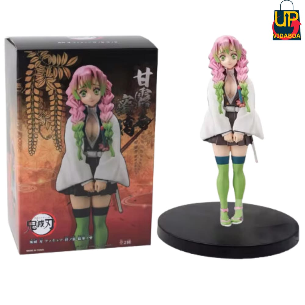 Boneco Demon Slayer - Mitsuri Kanroji - Action Figure 14cm