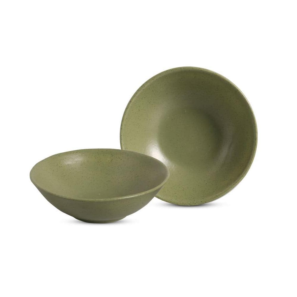 Conjunto 6 Bowls Decorados 300 Ml Organic Olive