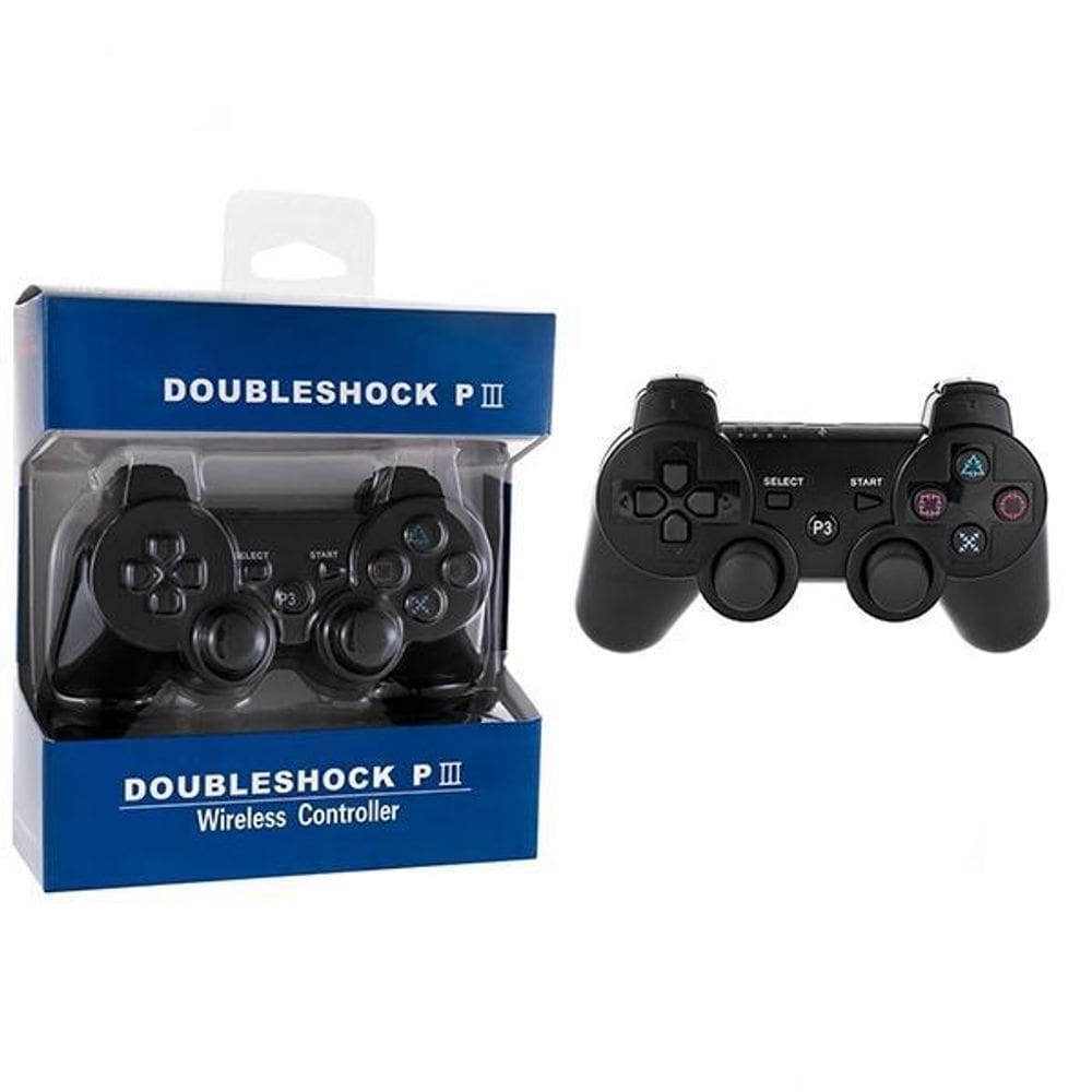 Manete Joystick P3 Wireless Sem Fio Para Ps3 E Pc