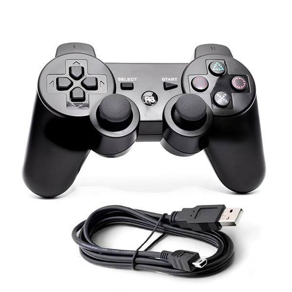 Controle Sem Fio Para Ps3 Joystick Compátivel Video Game Pc