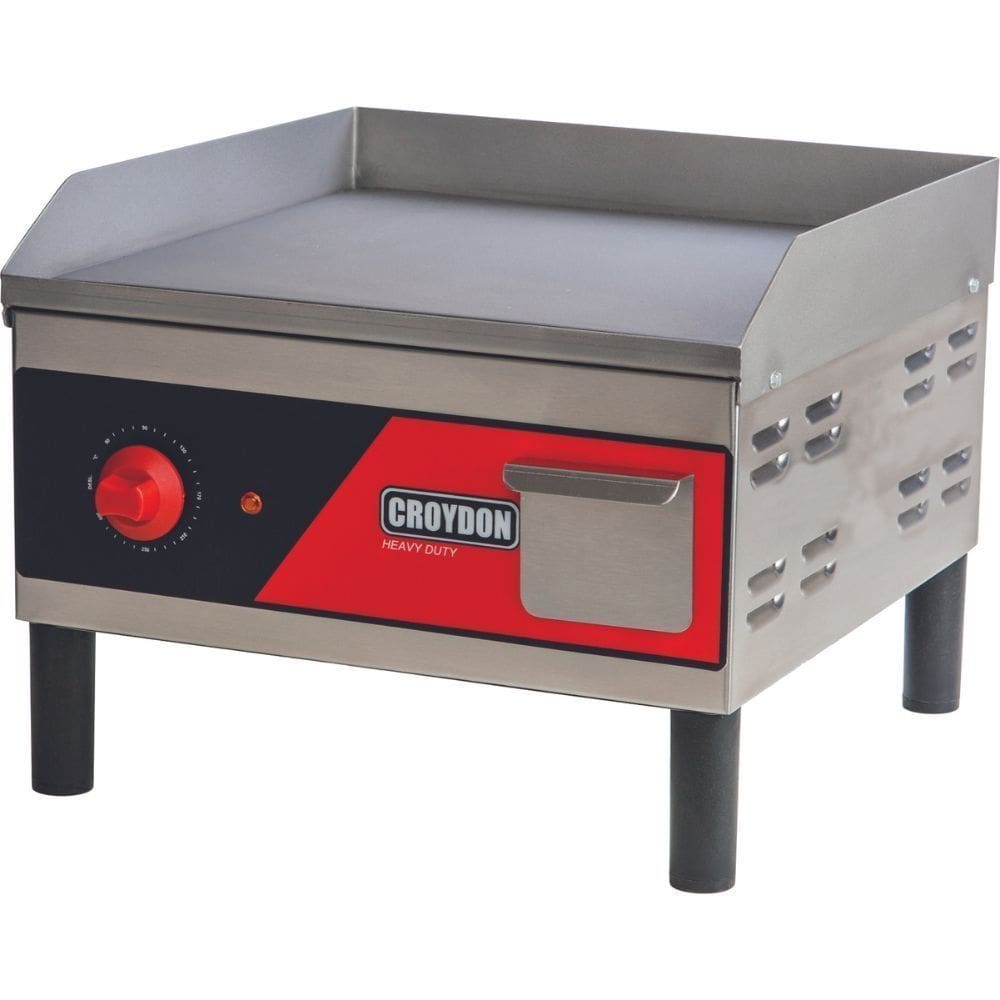 Chapa Elétrica 45x40cm CE04 Inox Croydon 220V