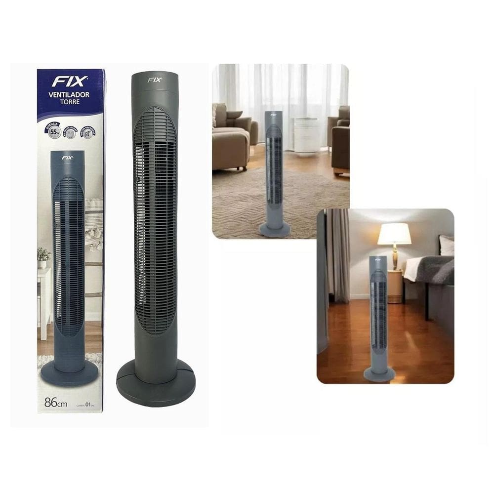 Ventilador De Torre 3 Níveis De Velocidade Super Forte 220V