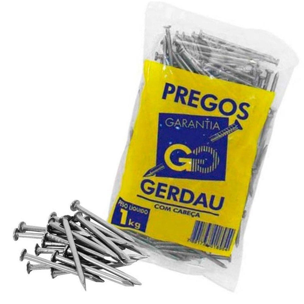 Prego Polido 17X21 Com Cabeça 1Kg Gerdau