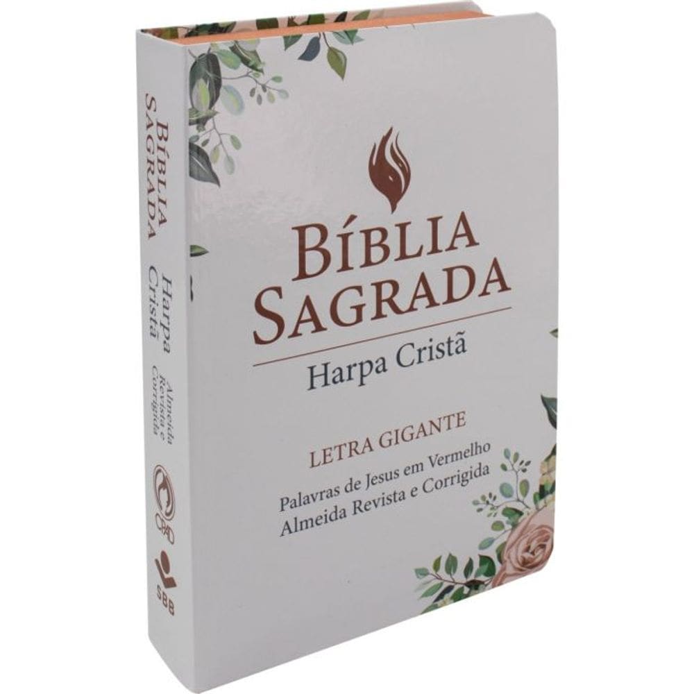 Bíblia Sagrada com Harpa Cristã - Letra Gigante - ARC - SBB