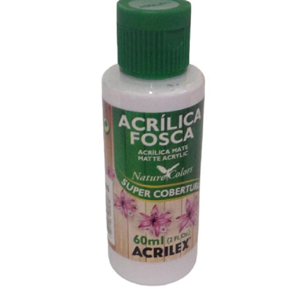 Tinta Acrílica Fosca Lilás Bebê - 809 - Acrilex - 60Ml