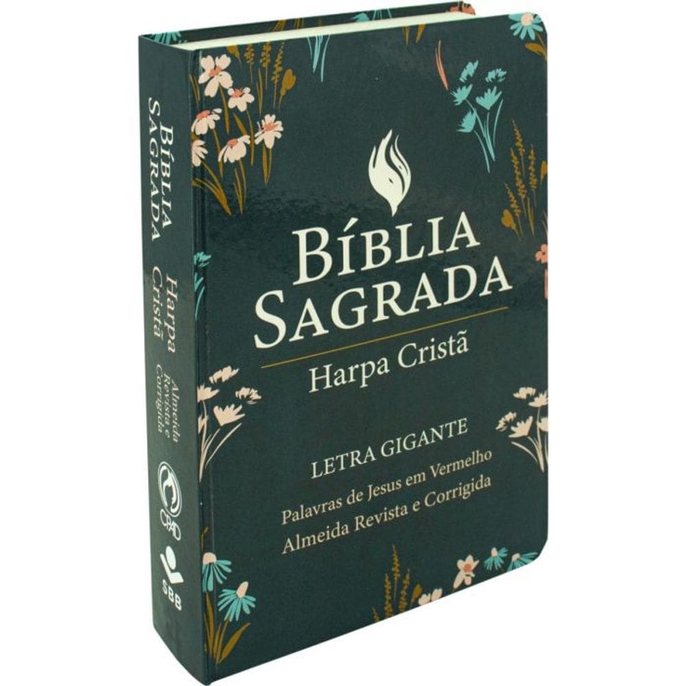 Bíblia Sagrada com Harpa Cristã - Letra Gigante - ARC - SBB