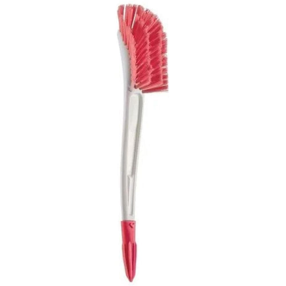 Escova Para Mamadeira Com Limpador De Bico Rosa - Buba