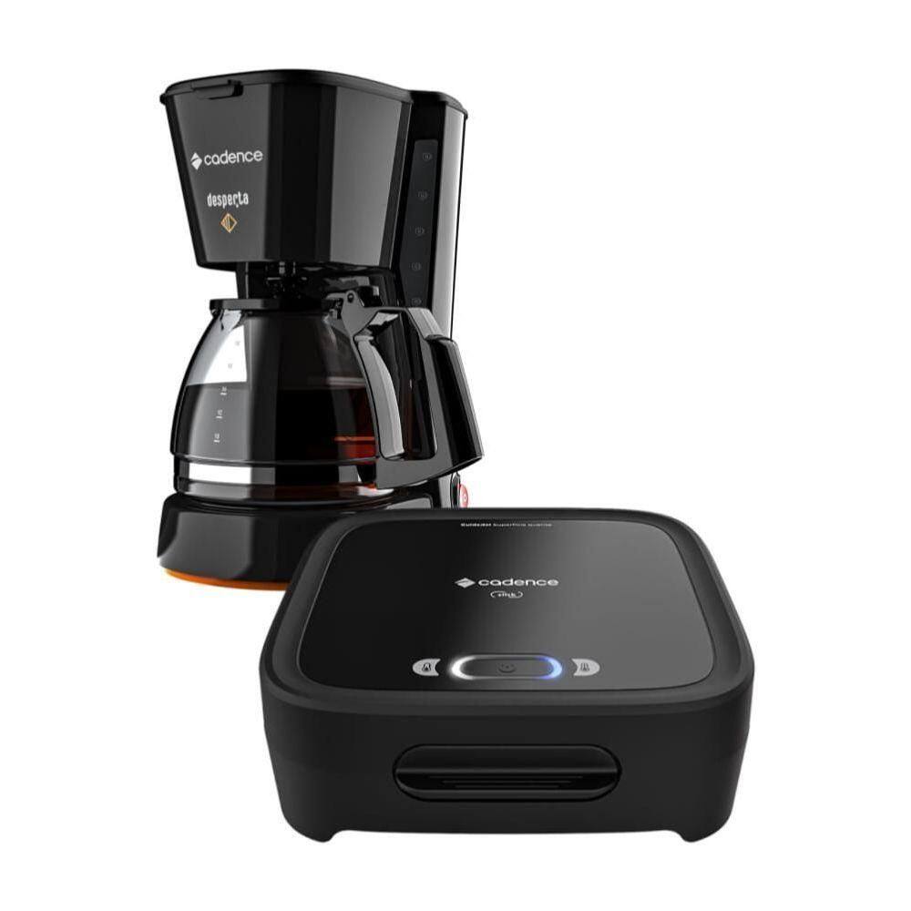 Kit Click Cadence - Sanduicheira e Cafeteira Desperta - 220V