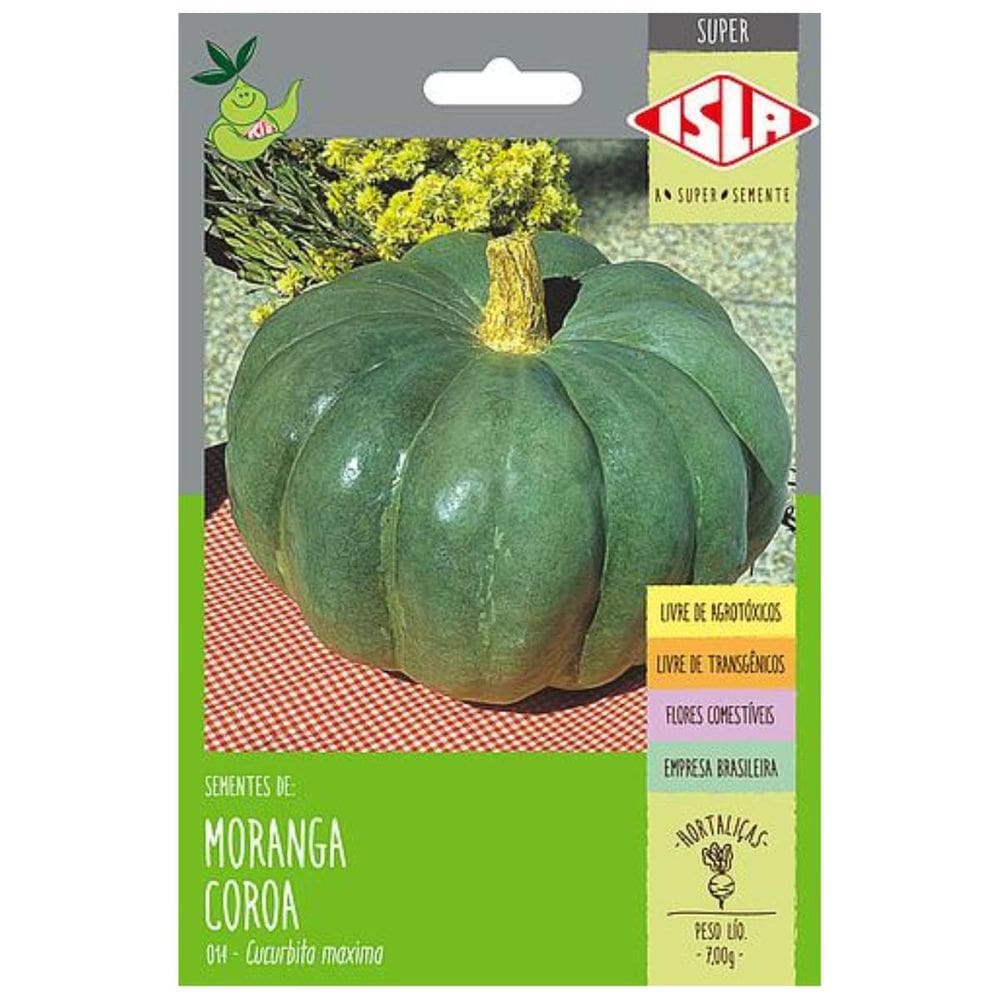 Sementes de Abobora Moranga Coroa Super ISLA