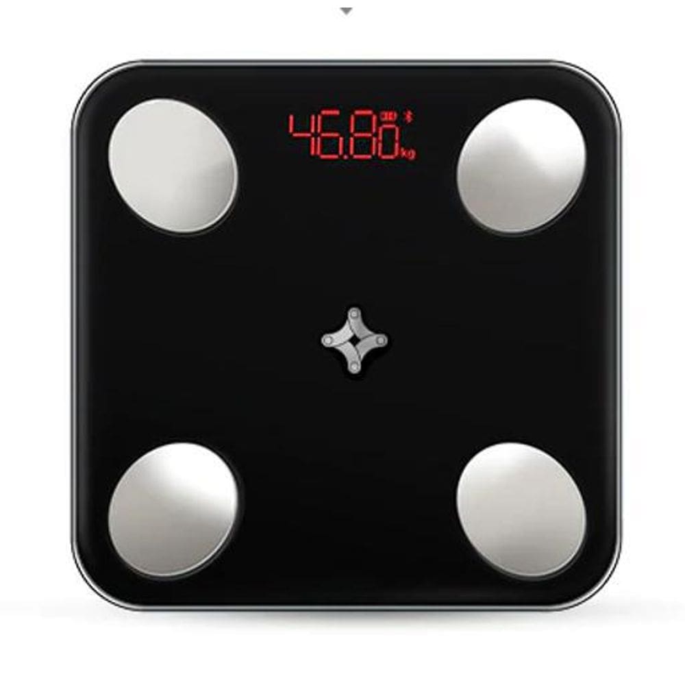 Balança Bioimpedancia Corporal Bluetooth Ekaza Vidro Preto