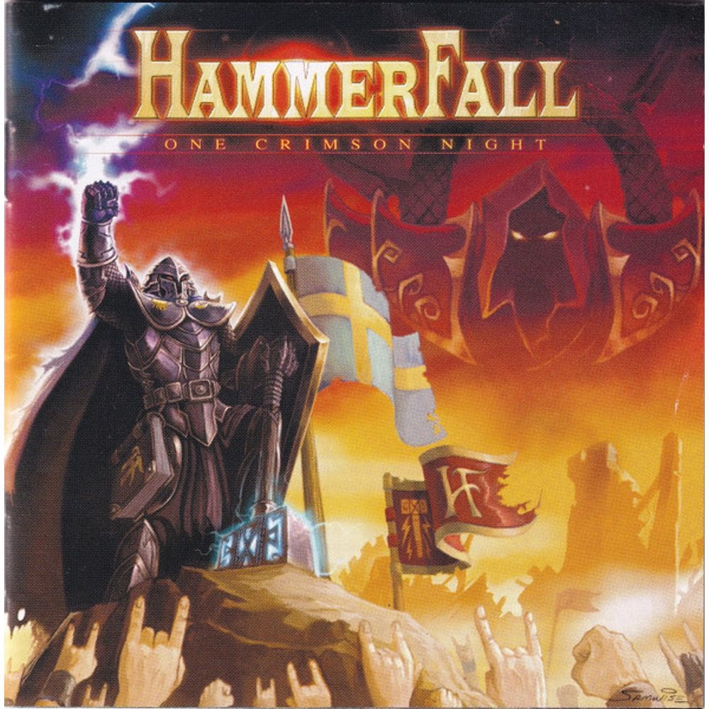 Cd HammerFall – One Crimson Night (CD DUPLO)