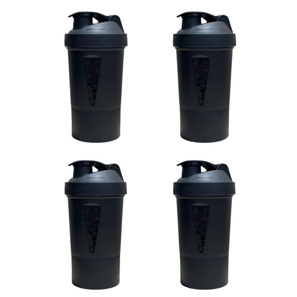 Kit Com 4 Coqueteleiras Com Compartimento