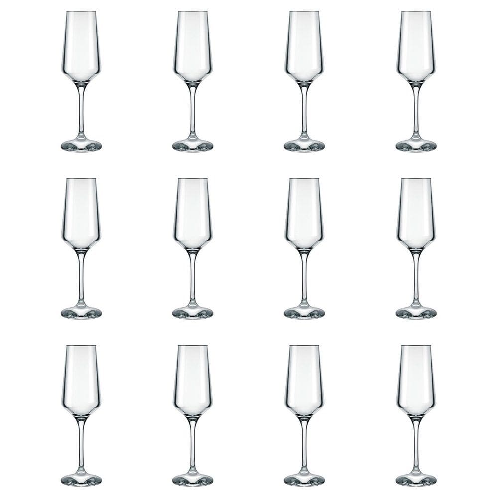 Taça para Champanhe Brunello Nadir 225 ml com 12 Peças