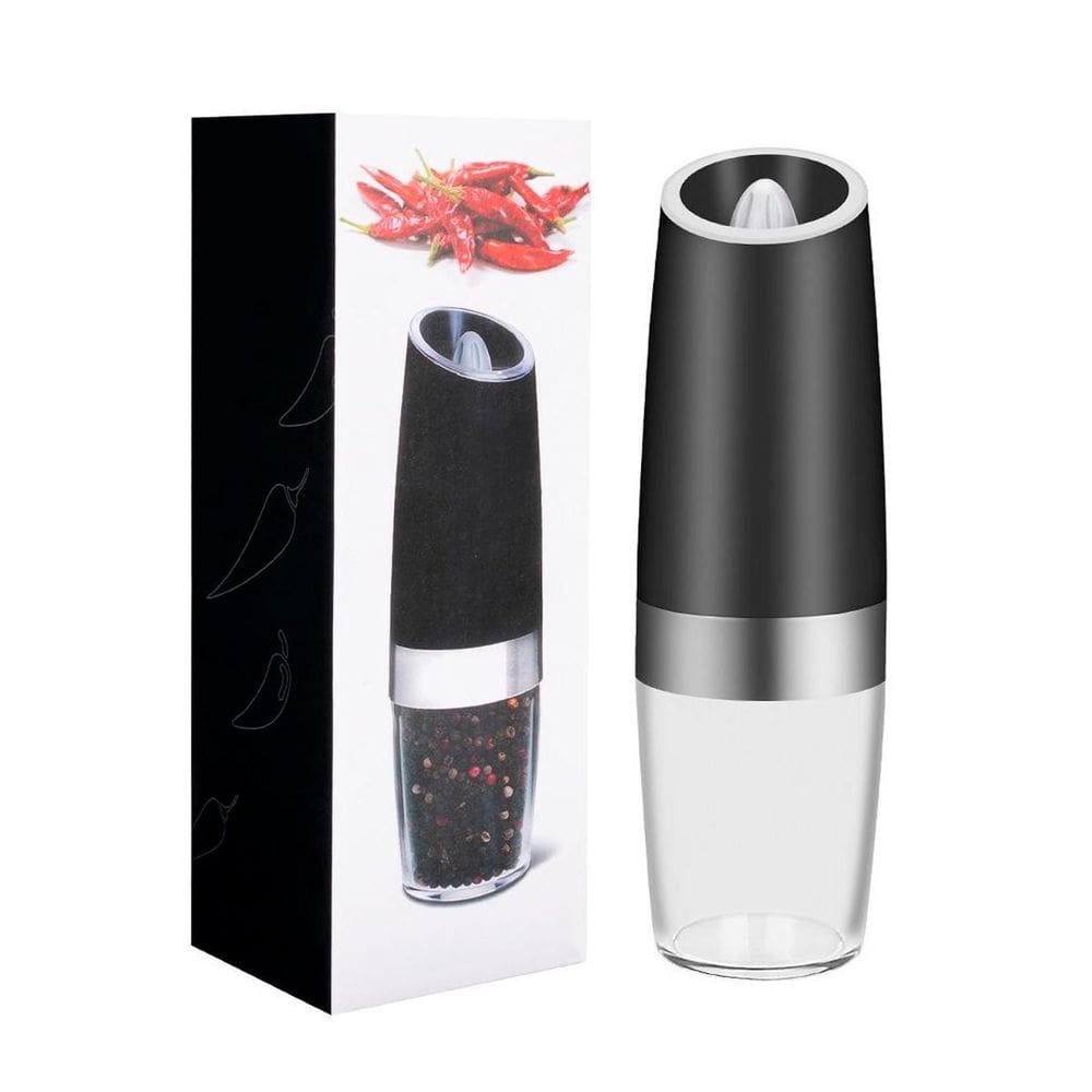 Triturador Elétrico De Temperos Para Sal Pimenta E Café
