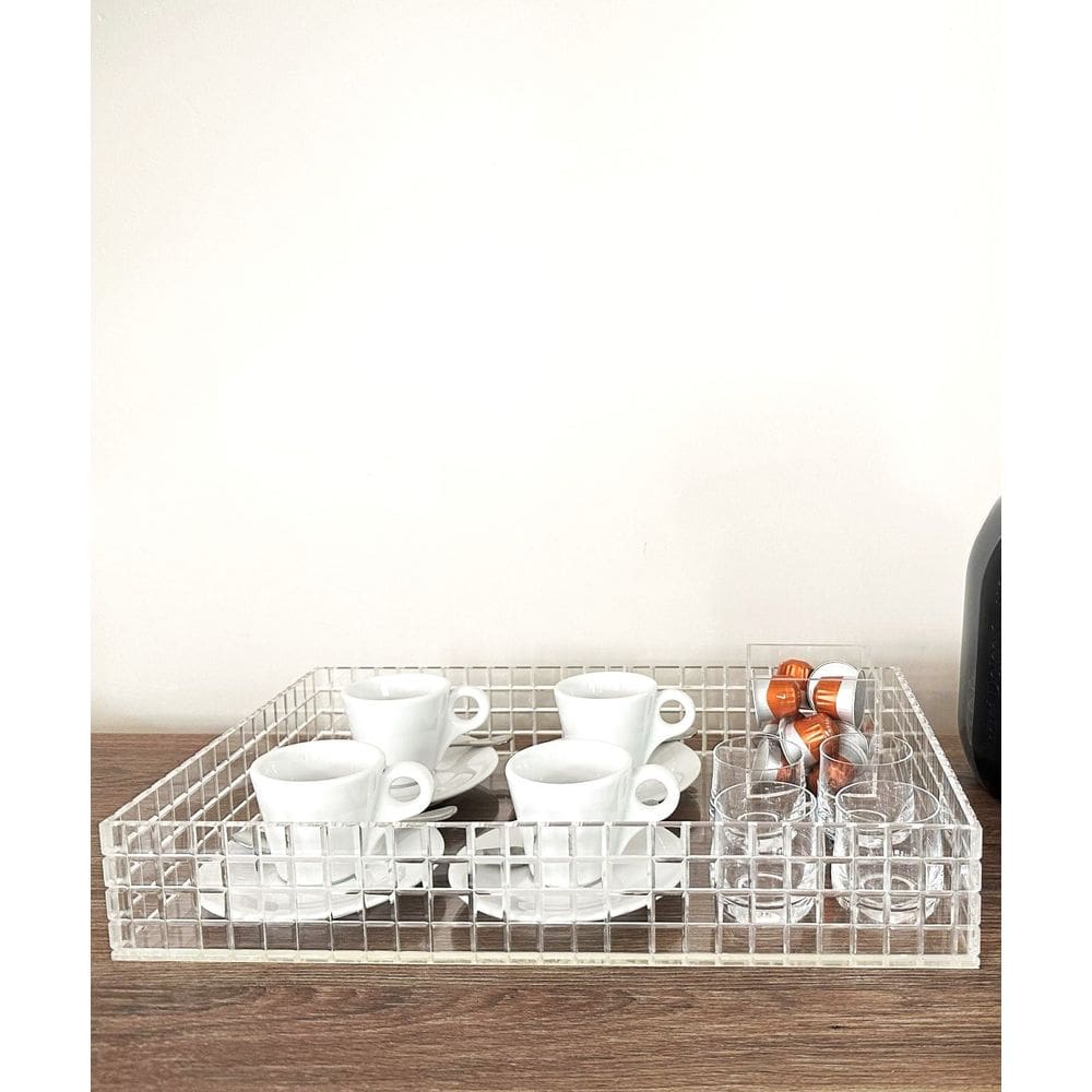 Bandeja Bisotê em Acrílico